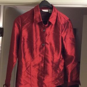 Ladies cuffed sleeved long sleeve blouse.